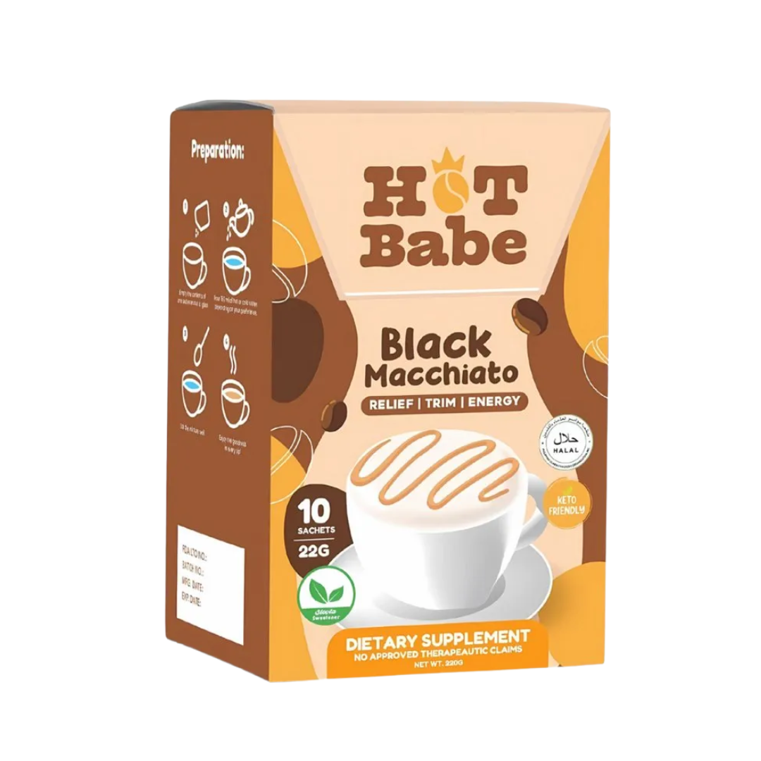 Hot Babe Black Macchiato 18g