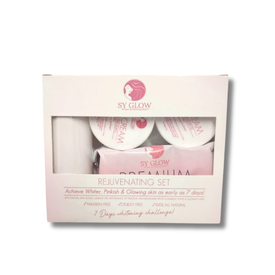 SY Glow, Rejuvenating Set 4pcs