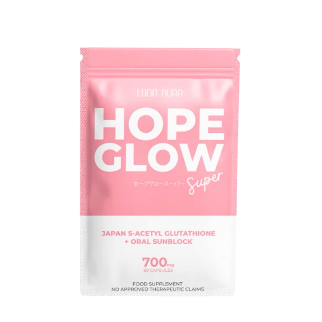 Luna Aura, Hope Glow Glutathione 60 capsules