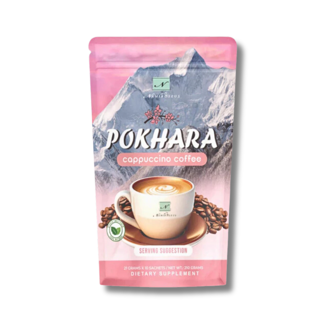 Namiroseus, Pokhara Cappuccino Slimming Coffee 210g 10 Sachets