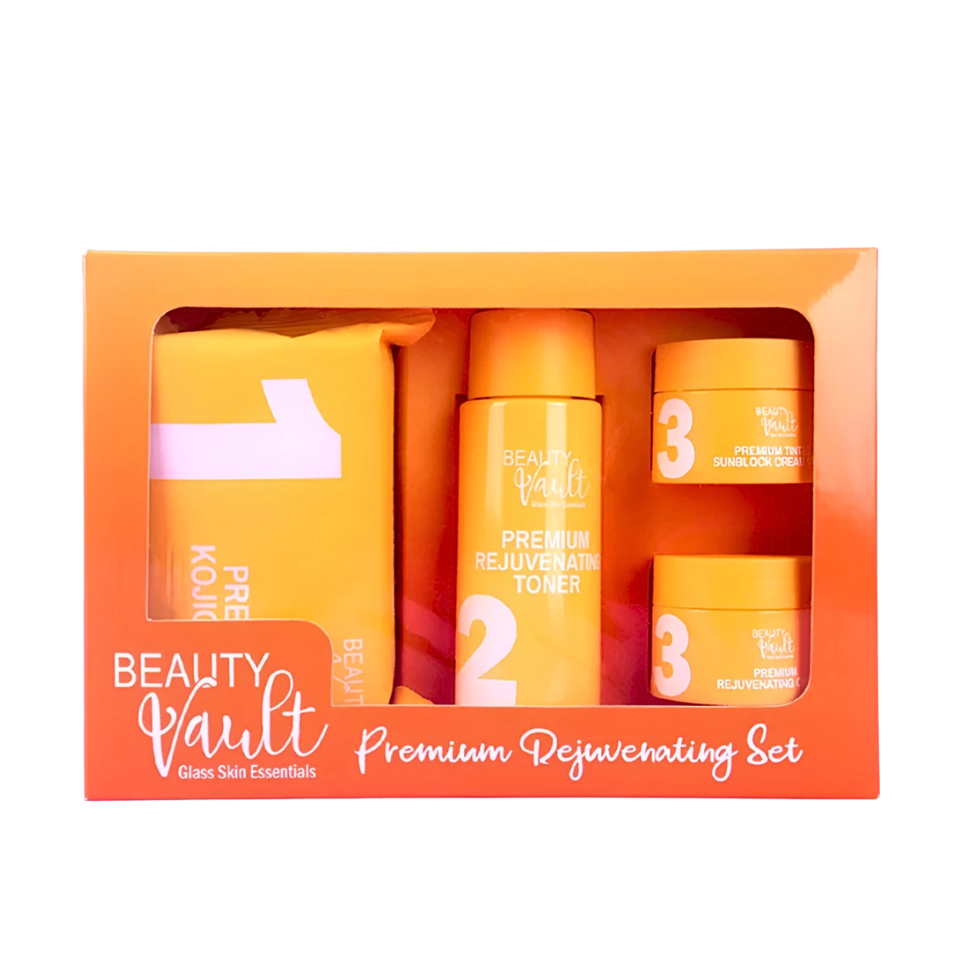Beauty Vault, Premium Rejuvenating Set 4in1
