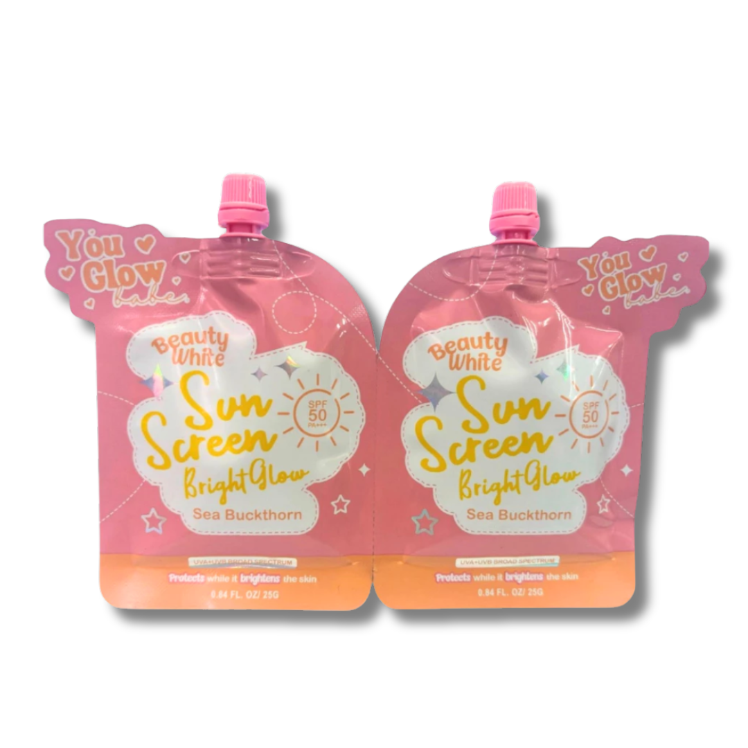 You Glow Babe, Beauty White Sunscreen SPF50 25g