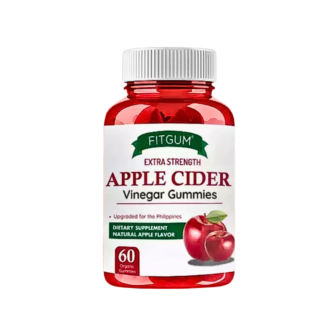 Fitgum Apple Cider Vinegar Gummies – Digestive Health & Weight Support – 60 Gummies – Buy in UAE