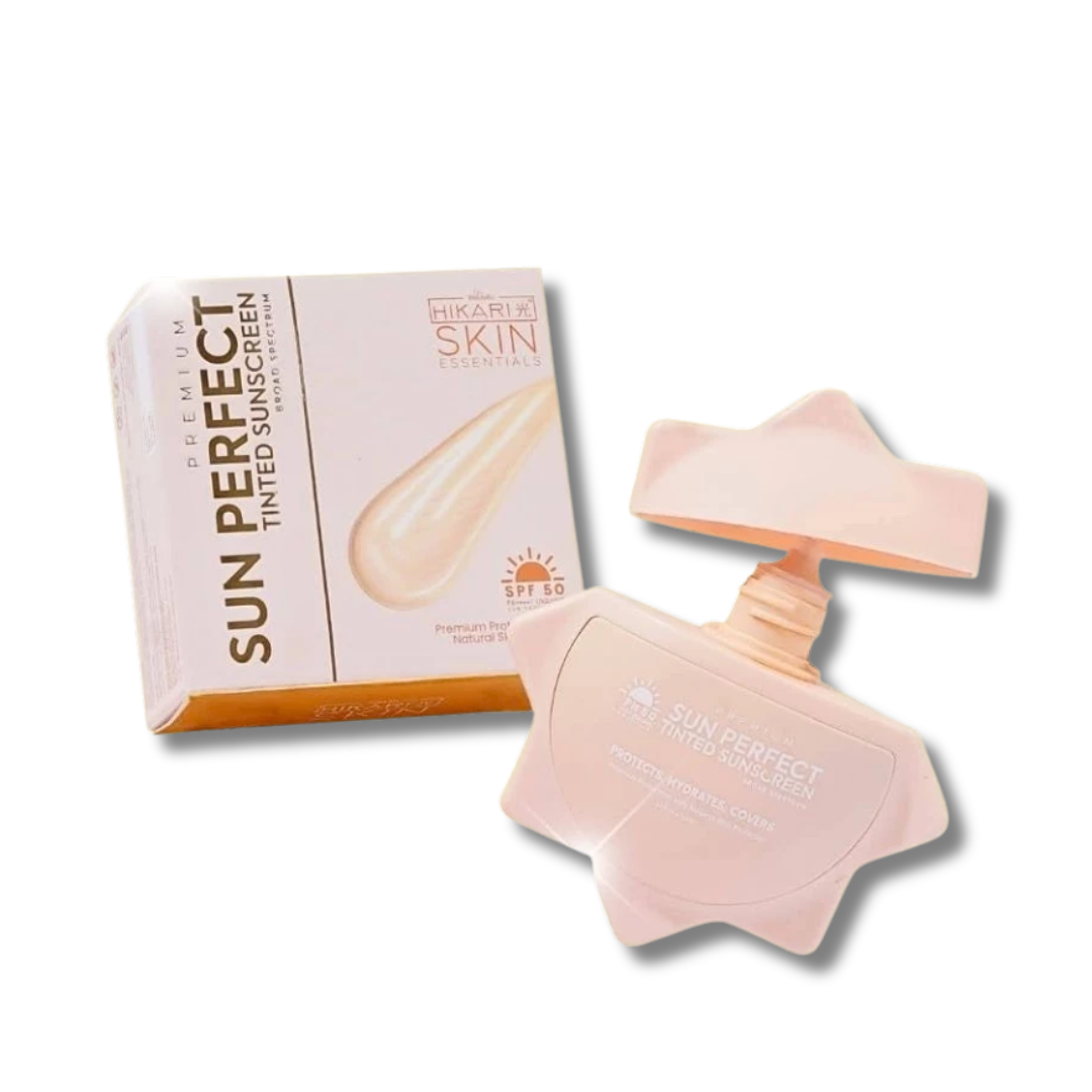 Hikari, Skin Premium Sun Perfect Tinted SPF 50 Sunscreen 50ml