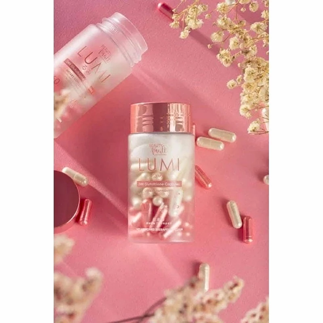 Beauty Vault, Lumi Glutahione 60 Capsules