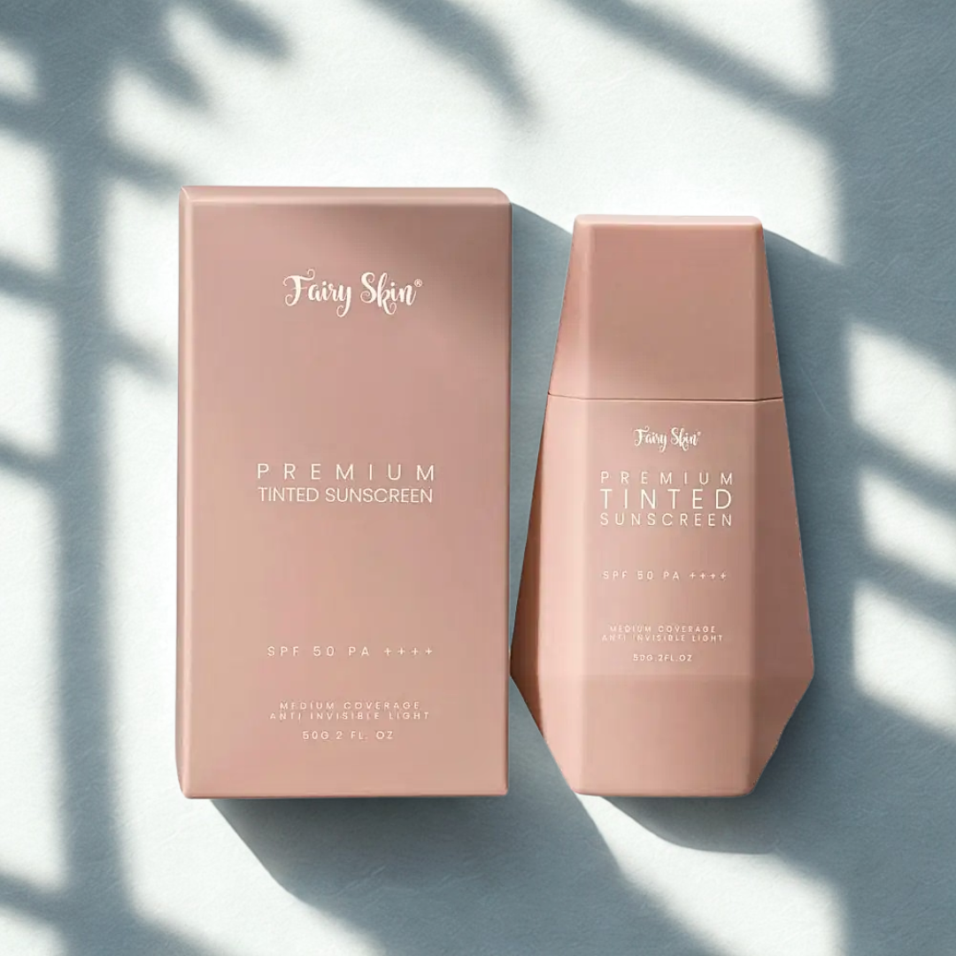 Fairy Skin, Premium Tinted Sunscreen SPF 50 PA++++ 2fl