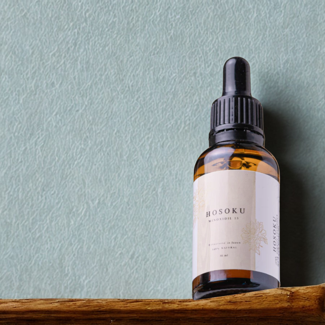 Hasoku, 15% Minoxidil with Castor Oil Hair Growth Serum 30ml