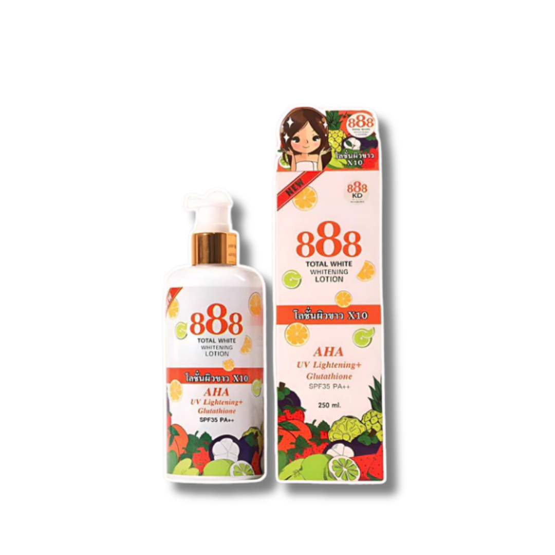 888, Total White Whitening Lotion 250ml