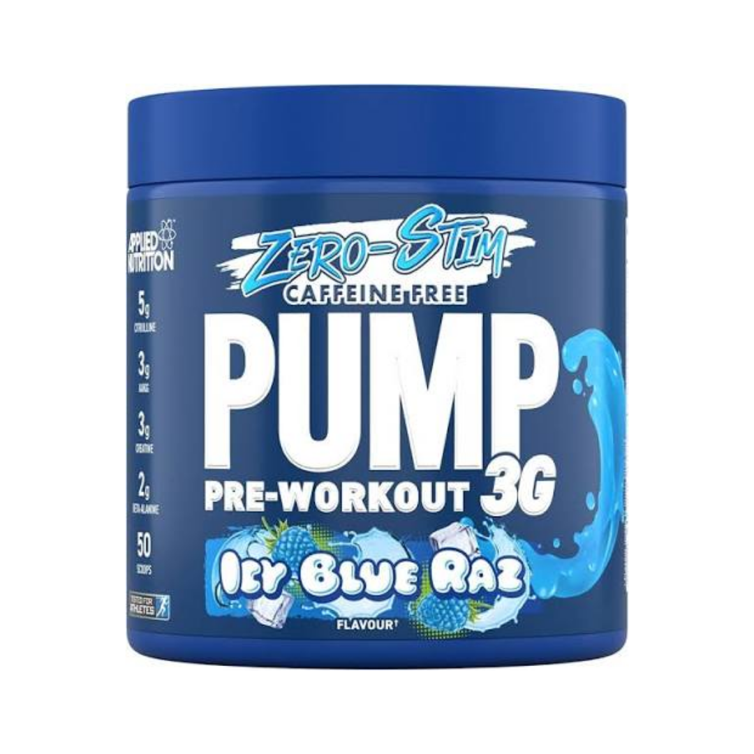 Applied Nutrition Pump 3G Zero Stim 375g fitness supplement UAE